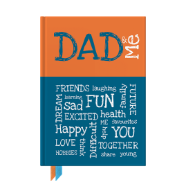 Dad and Me interactive journal by FROM YOU TO ME