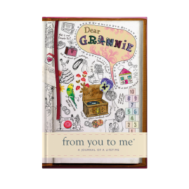 guided memory journal for Grannie sketch cover by from you to me