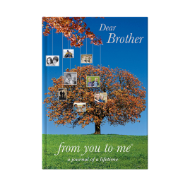 Memory Book for Brother Tree Cover from you to me