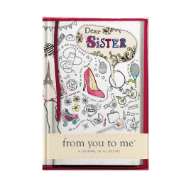 Dear Sister (Sketch Collection) An inspiring guided memory journal by FROM YOU TO ME