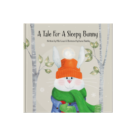 A Tale For A Sleepy Bunny hardback gift book by Míla Coxon