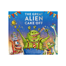 The Great Alien Cake Off a messy tale by Rachel McCoubrie