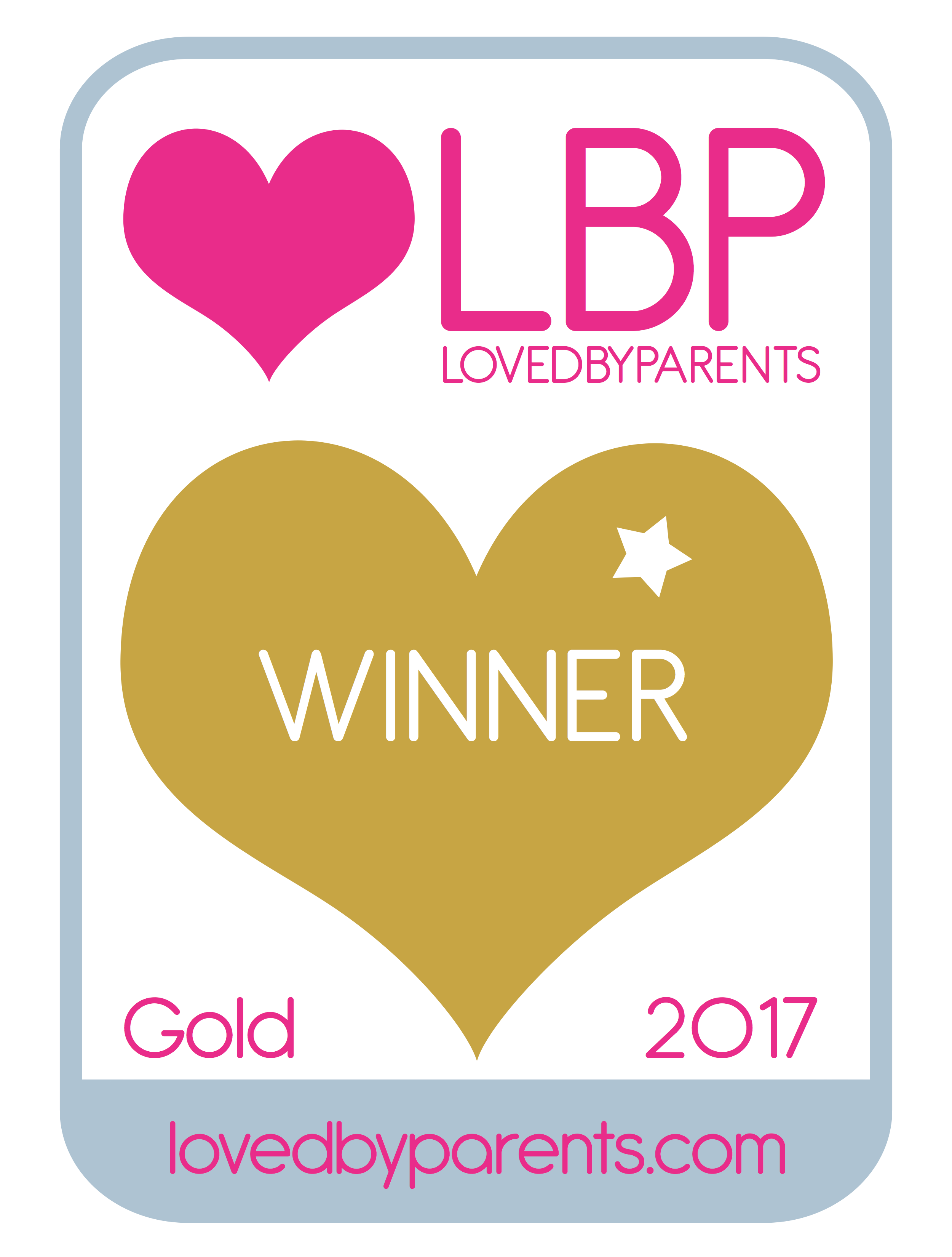 Loved by Parents Gold 2017 Loved by Parents Gold 2017
